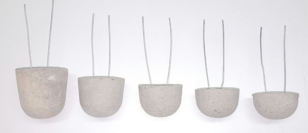 Click here to return to our concrete rebar spacers web page? Round Concrete Rebar Spacers, espaçadores de vergalhões de concreto